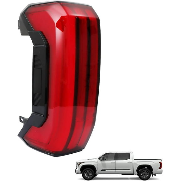 waltyotur 81560-0C200 Brake Lamp Tail Light Replacement for 2022 2023 Tundra Rear Taillight Left Side