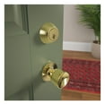 thumbnail image 6 of First Secure by Schlage Deadbolt and Keyed Entry Hawkins Knob in Bright Brass, 6 of 11