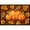 Black, variant on Carolines Treasures PTW2009JMAT Pumpkins and Fall Leaves Door Mat Indoor Rug or Outdoor Welcome Mat 24x36 Doormat  36"L