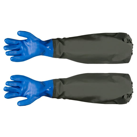 1 Pair of Aquarium Gloves Waterproof Gloves Water Changing Gloves Protection
