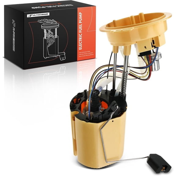 A-Premium Electric Fuel Pump Module Assembly w/Sending Unit Compatible with Audi A6 A7 Quattro 2014-2015 V6 3.0L, Diesel, Replace# 4G0919050, 4G0919050A