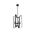thumbnail image 3 of Hoffman 4 lights pendant in black, 3 of 7
