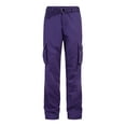 thumbnail image 1 of G-Style Men's Essential Enzyme Washed Twill Cargo Pants Purple 32/30, 1 of 4