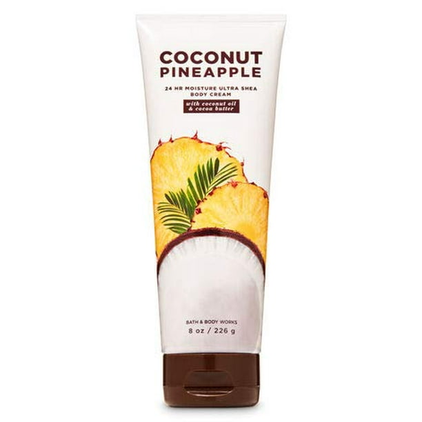 Bath and Body Works Coconut Pineapple Ultra Shea Body Cream 8 Ounce