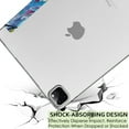 thumbnail image 5 of DuraSafe Cases For iPad PRO 11 Inch 2nd Gen 2020 (Will not fit iPad PRO 11 2018) Slimline Series Lightweight Protective Cover with Dual Angle Stand & Clear PC Back Shell - Color Emblem, 5 of 5