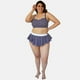 thumbnail image 5 of Traje de baño mujer talla extra, modelo 7507 (Puntos blancos) multicolor 38 Roman Fashion Traje de baño extra 7507, 5 of 6