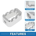 thumbnail image 2 of Chrome Silver Tone Motorcycle Shifter Footrests Pegs for HARLEY-DAVIDSON RA1250 2021-2024 Square Shift Foot Rests Peg Footboards Aluminum, Iron 1 Pc, 2 of 3