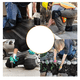 thumbnail image 5 of 1 Par De Rodilleras    Lab.G  For Trabajos De Construcción Negro, 5 of 5