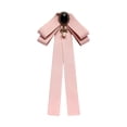 thumbnail image 3 of Broche de pajarita Yinane rosa, 3 of 8
