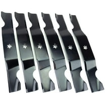 (6) Blades Compatible With Cub Cadet 50" RZT Series 742-04053, 942-04053A
