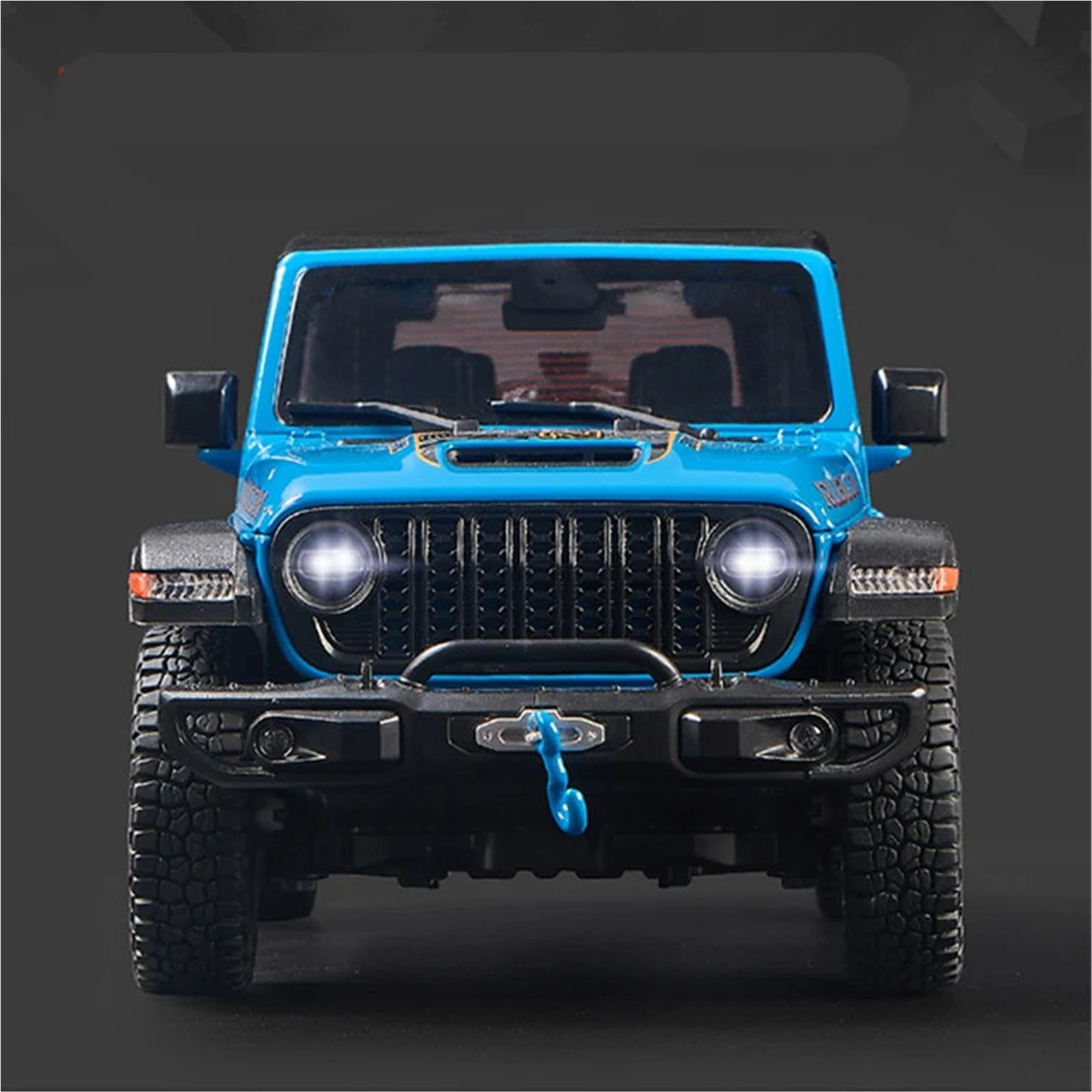 CHUNYAN 1:18 Jeep Wrangler Rubicon 20 Years Commemorative Edition Alloy Cast Toy Vehicle Automobile Model