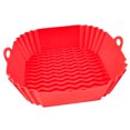 thumbnail image 1 of Bandeja para hornear de silicona para freidora de aire cuadrada Olla de silicona para freidora de aire Almohadilla de silicona para freidora de aire cuadrada, 1 of 5