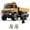 Yellow, variant on 1/18 RC Truck, Full-Proportional Off-Road Crawler with Dual-Speed Gearbox, Realistic Lights Includes 2 Rechargeable Batteries for Aldult