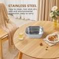 thumbnail image 5 of Stainless Steel Lunch Box Metal Bento Box Snack Food Container Outdoor Storage Box Lunch Box For Ki Hy, 5 of 5