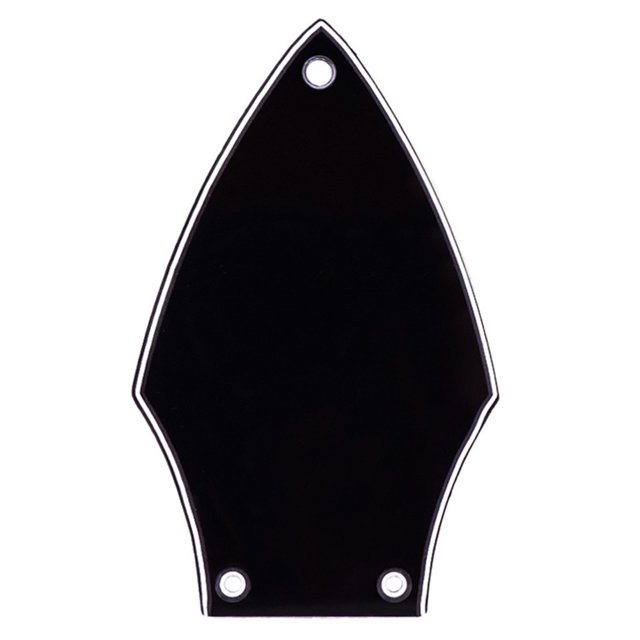 Mosiee Protective Black Cover With Detailed Size Specifications For Electric Bass Guitar Neck And Head Adjustment Lever