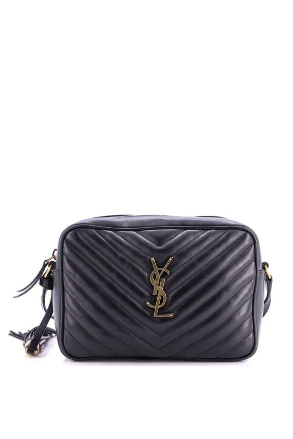 Pre-Owned Lou Camera Bag Matelasse Chevron Leather Small By Rebag