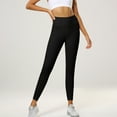 thumbnail image 3 of Bigersell Pants for Women High Waist Full Length Pants Women's Tie-dye Pocket Breathable Hip Lifting Exercise Bubble Yoga Pants Ladies' Patchwork Pants, 3 of 8