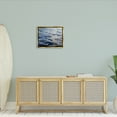 thumbnail image 4 of Stupell Industries Abstract Ocean Water Ripples Catching Sunlight Graphic Art Metallic Gold Floating Framed Canvas Print Wall Art, Design by Alan Weston, 4 of 5