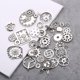 thumbnail image 4 of Toystoory 40 Uds., joyería, fabricación de Metal, colgantes Vintage, suministros de engranajes DIY, accesorios mecánicos, hallazgos de rueda, antiguo al Artesanía Plata Toystoory HA077428-02, 4 of 6