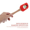 thumbnail image 3 of 2Pcs Household Baking Spatulas Cream Baking Scrapers Silicone Cake Scrapers Wear-Resistant Scrapers, 3 of 9