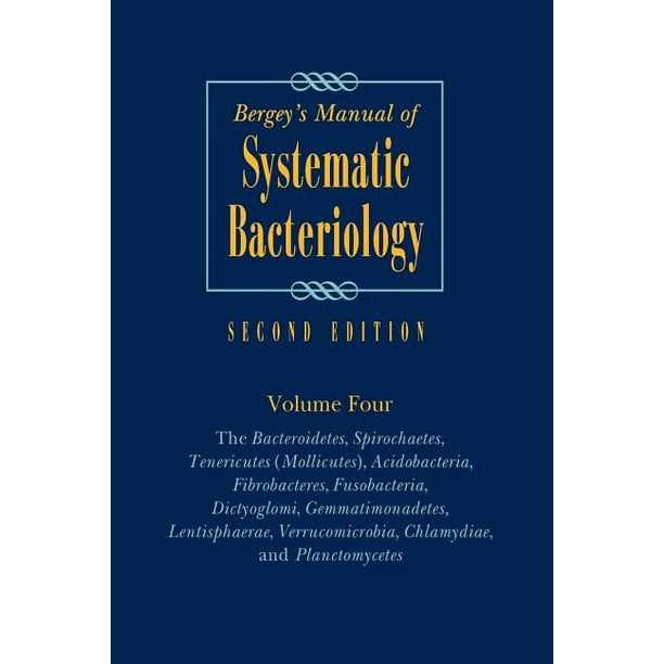 Bergey's Manual/ Systemic Bacteriology (2nd Edition) Bergey's Manual