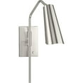thumbnail image 2 of Cornett Collection One-Light Brushed Nickel Contemporary Wall Sconce, 2 of 5