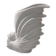 thumbnail image 5 of Jarrón de cerámica, florero decorativo, accesorio floral, decoración moderna para el hogar, manualidades. Blanco, 5 of 9