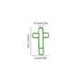 thumbnail image 1 of Macaron Color Cross-Shaped Paper Clips for Office & School - Creative, Fun, and Colorful Organizers, 1 of 1