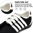 thumbnail image 5 of Knivor Slip On Casual Sneakers for Women Elastic Adjustable Strap Low Top Sneakers Non Slip Gum Sole Lightweight Flat Fashion Casual Shoes, 5 of 9