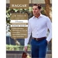 thumbnail image 2 of J.M. Haggar Men's Premium Performance Slim Fit Dress Shirt, 2 of 2