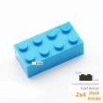 thumbnail image 1 of 20Pcs MOC Compatible Assembles Particles 3001 2x4 For Building Blocks Parts DIY Bricks Bulk Model Educational Tech Parts Toys light blue-20pcs, 1 of 6