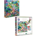 thumbnail image 6 of eeBoo Piece & Love: Life in a Tree - 1000 Piece Puzzle - Adult Square Jigsaw, 23x23", Includes Image Reference Insert, Glossy High-Quality Pieces, 6 of 7