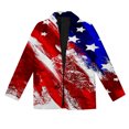thumbnail image 4 of Girls' Independence Day Printed Suit Jacket, 4 of 5