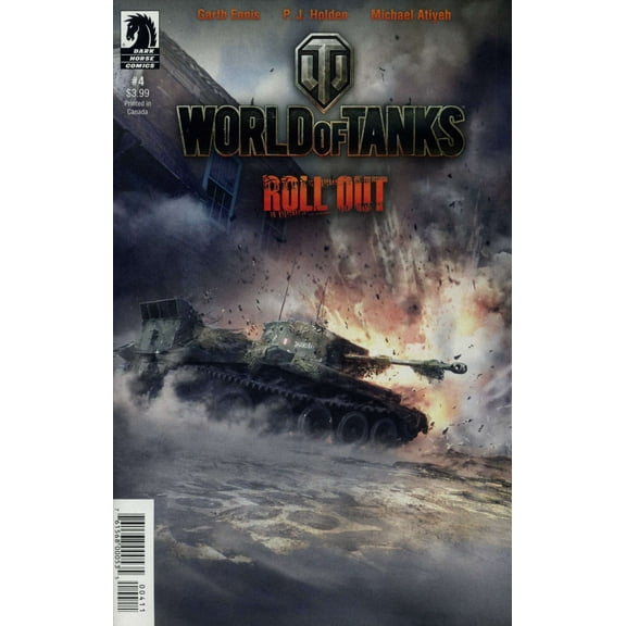 World of Tanks #4 VF ; Dark Horse Comic Book