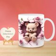 thumbnail image 7 of Nmdmisc Three-dimensional Visuals Effects Mugs Valentine's Day Heart Ceramic Coffee Cup Couple Water Cup for Him or Her,Valentine's Day Gift B, 7 of 7