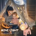 thumbnail image 4 of Luz De Noche Lámpara Bonitas luces nocturnas para mascotas, lámparas de mesa plegables para perros, lámparas de protección ocular (ciervo rosa), 4 of 6