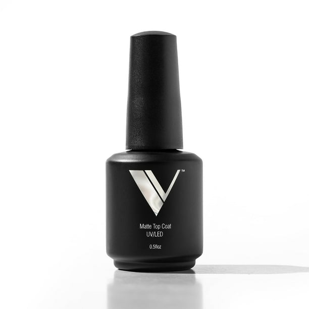 Esmalte de uñas Top Coat V Beauty Pure, gel mate que no se limpia, 15 ml