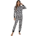 thumbnail image 1 of Pijamas navideños para mujeres y hombres, conjuntos de pijamas de manga larga, ropa de dormir suave, camiseta con pantalón largo informal, ropa de descanso, 1 of 4