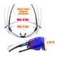 thumbnail image 2 of Gafas de sol envolventes sin montura RT100 azules para mujer y hombre, 2 of 8