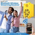 thumbnail image 6 of Pyle Bluetooth Indoor Outdoor Speaker 200 Watt Dual Waterproof 3.5” 2-Way Full Range Speaker Yellow, 6 of 7
