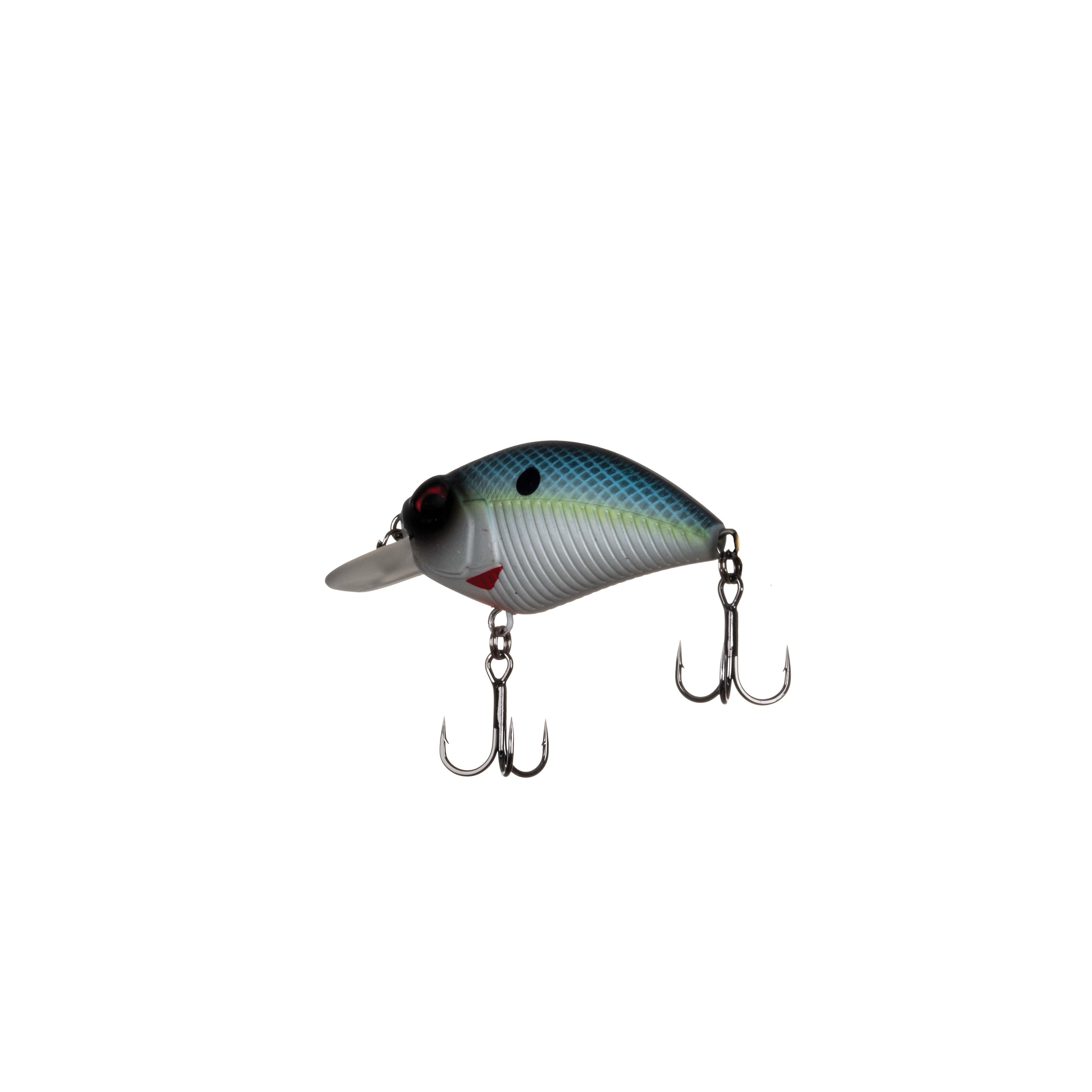 Ozark Trail 1/3 oz Bass Fishing Square Bill Crankbait, Sexy Shad