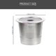 thumbnail image 2 of unbranded Colador Para Café Con Y Malla De Acero Inoxidable Reutilizable Para Máquina En El Hogar, 2 of 8