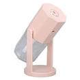 thumbnail image 4 of Humidificador de escritorio USB multifuncional, silencioso, con luz ambiental colorida, portátil, pequeño, para coche, hogar, dormitorio, oficina, color rosa, 4 of 14