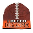 thumbnail image 1 of Beanie I Saigne Style Sublimé Football Design Orange, 1 of 1