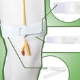 thumbnail image 3 of Correa de pierna para sonda Foley (1 par), con agarre de silicona antideslizante y antiirritación, dispositivo estabilizador para una sonda urinaria segura., 3 of 5