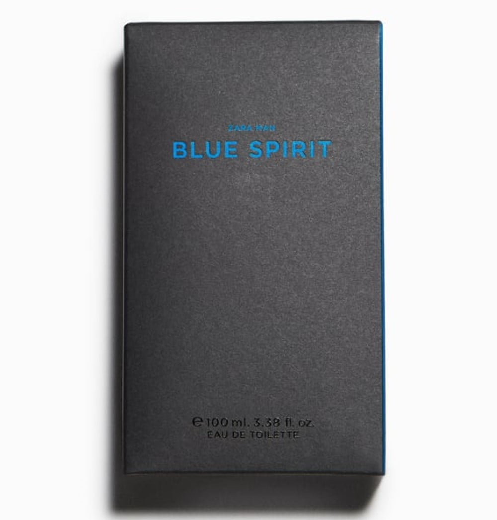 ZARA MAN BLUE SPIRIT EDT 🌎 1.02 OZ BRAND NEW EAU DE TOILETTE PERFUME 30 ML