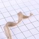 thumbnail image 2 of 2 piezas de yute natural cuerda de cáñamo para tejer correas para el hogar DIY artesanía línea de pesca patrón de cinta de arpillera (marrón claro) - 10 mx 1,5 cm, 2 of 5
