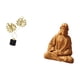 thumbnail image 5 of Estatua de hoja,Estatua de hoja para decoración del hogar,manualidades y obras de arte.,Estatua del Corazón de Jesús,Estatua del Sagrado Corazón de Jesús para decoración del hogar,Figura, 5 of 8