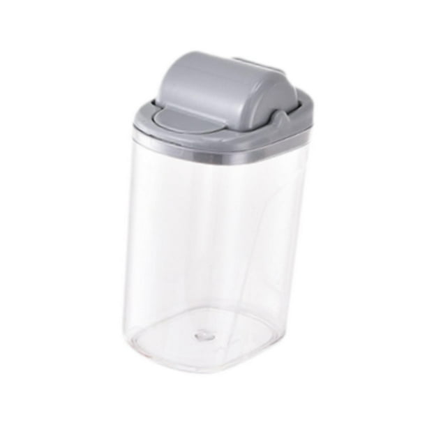 Caja organizadora de condimentos con tapa, botella para especias 1 gris