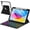 black, variant on Magnetic Backlit Keyboard Mouse Case, Yellow for iPad 11th/10th Gen